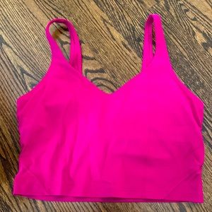Lululemon Align Tank Top.  Ripened Rasberry. Size 12.  Used.  Good Condition